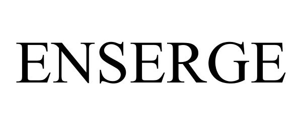 Trademark Logo ENSERGE