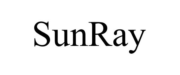 Trademark Logo SUNRAY