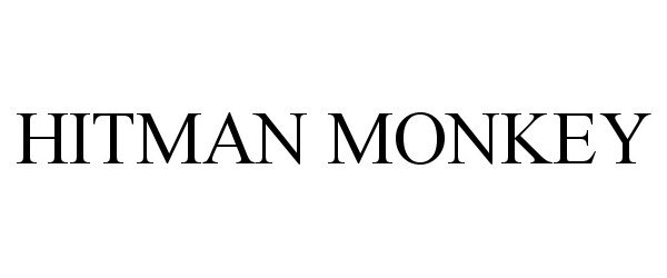 Trademark Logo HITMAN MONKEY