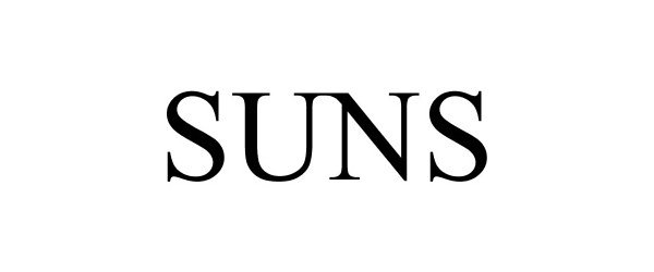 Trademark Logo SUNS