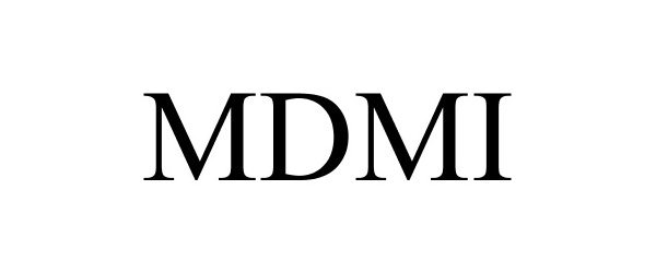 Trademark Logo MDMI