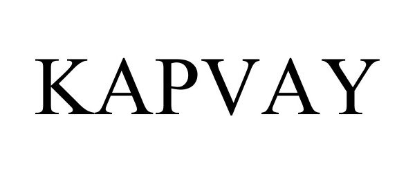 Trademark Logo KAPVAY