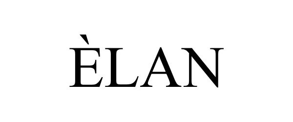Trademark Logo ÃLAN