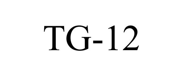 Trademark Logo TG-12