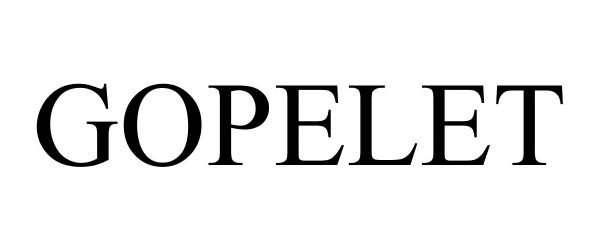 Trademark Logo GOPELET