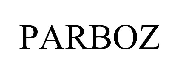 Trademark Logo PARBOZ