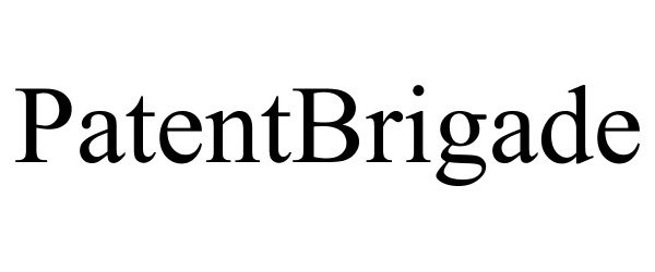 Trademark Logo PATENTBRIGADE