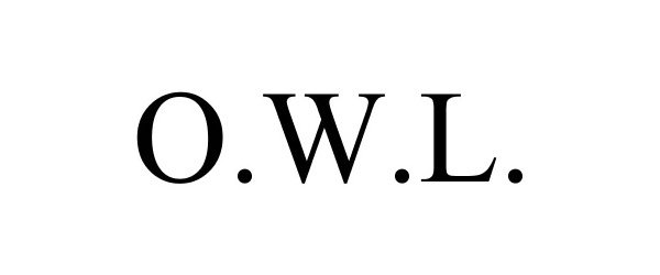 Trademark Logo O.W.L.