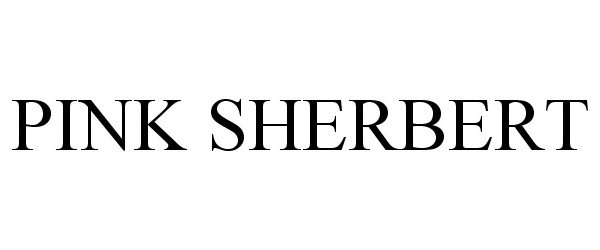 Trademark Logo PINK SHERBERT