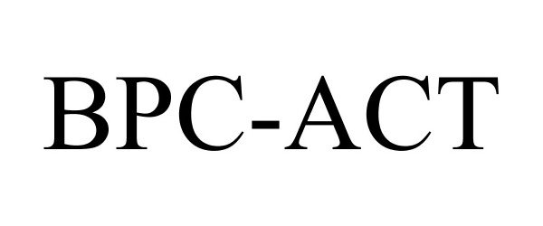  BPC-ACT