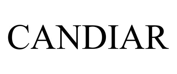 Trademark Logo CANDIAR