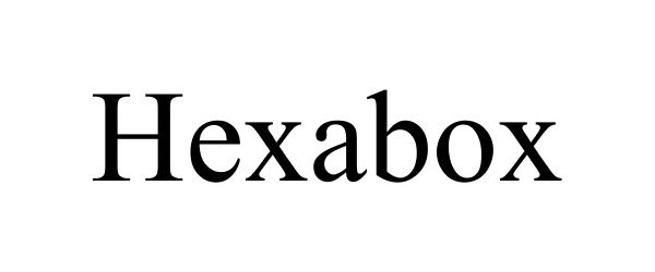 Trademark Logo HEXABOX