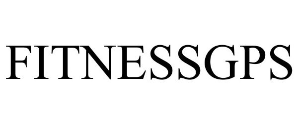 Trademark Logo FITNESSGPS