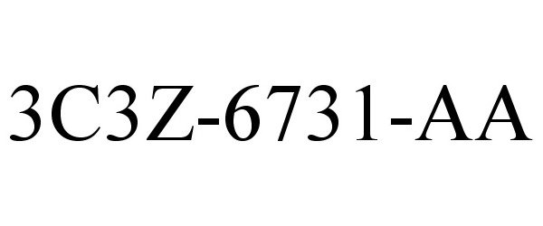 Trademark Logo 3C3Z-6731-AA