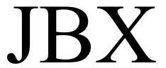 Trademark Logo JBX