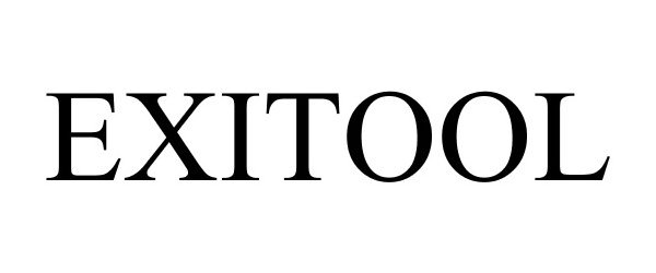 Trademark Logo EXITOOL
