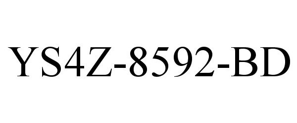 Trademark Logo YS4Z-8592-BD