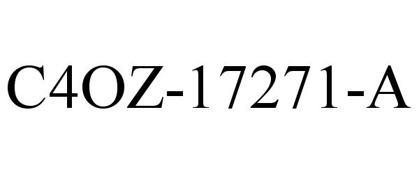 Trademark Logo C4OZ-17271-A