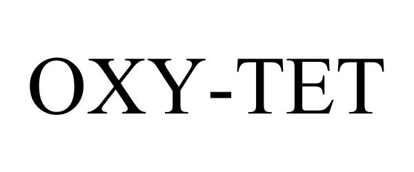Trademark Logo OXY-TET