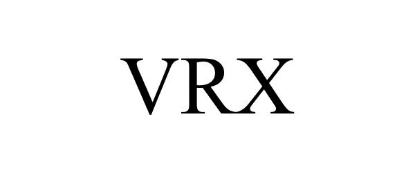 Trademark Logo VRX