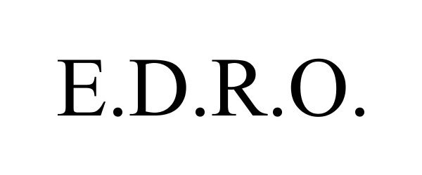 Trademark Logo E.D.R.O.