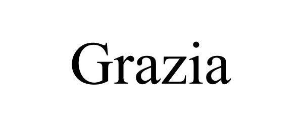 Trademark Logo GRAZIA