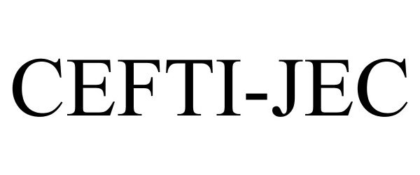 Trademark Logo CEFTI-JEC
