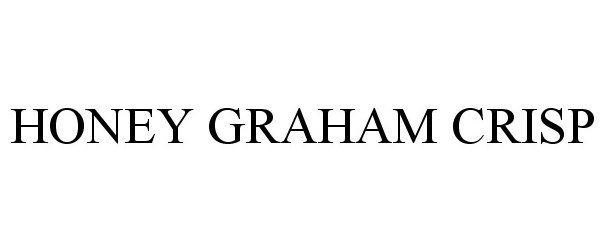  HONEY GRAHAM CRISP