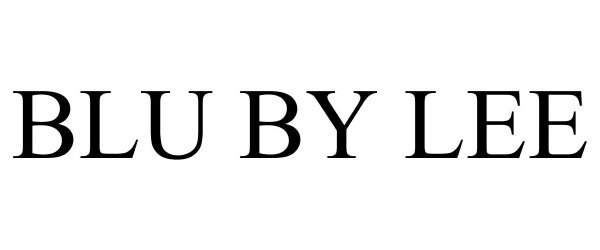 Trademark Logo BLU BY LEE