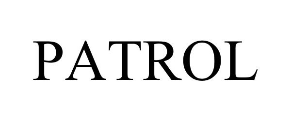 Trademark Logo PATROL