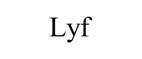 Trademark Logo LYF