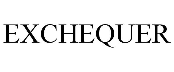 Trademark Logo EXCHEQUER