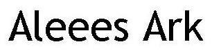Trademark Logo ALEEES ARK