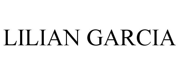 Trademark Logo LILIAN GARCIA