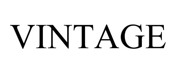 Trademark Logo VINTAGE