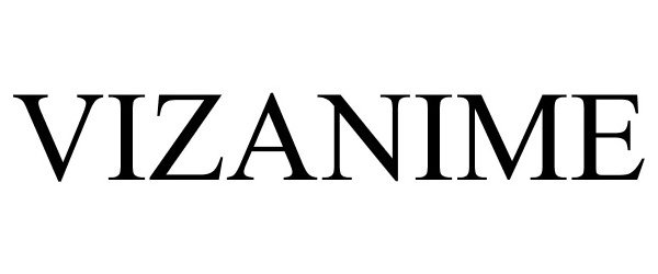 Trademark Logo VIZANIME