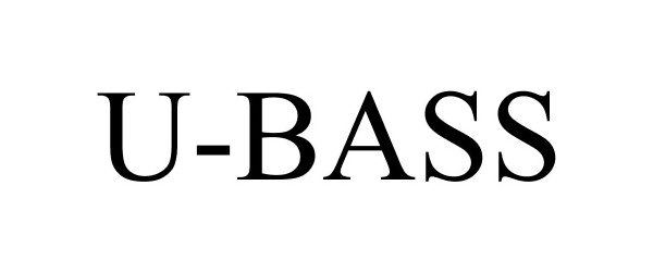 Trademark Logo U-BASS