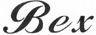 Trademark Logo BEX