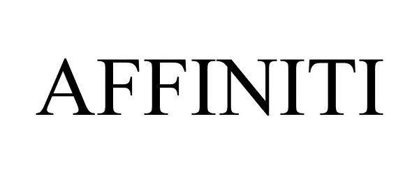 Trademark Logo AFFINITI