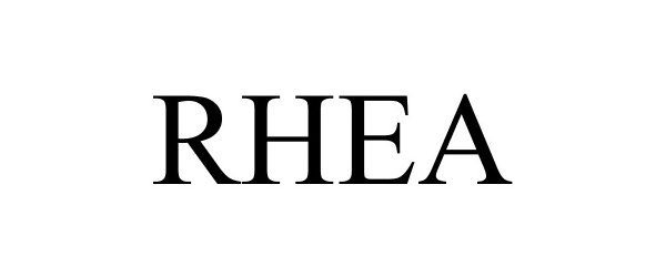 Trademark Logo RHEA