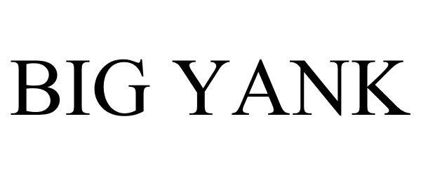 Trademark Logo BIG YANK