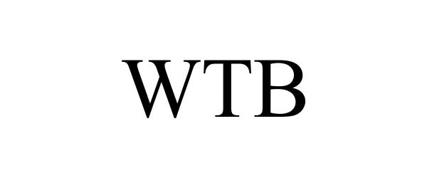 Trademark Logo WTB