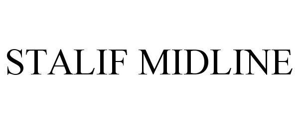 Trademark Logo STALIF MIDLINE