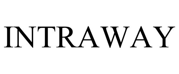 Trademark Logo INTRAWAY