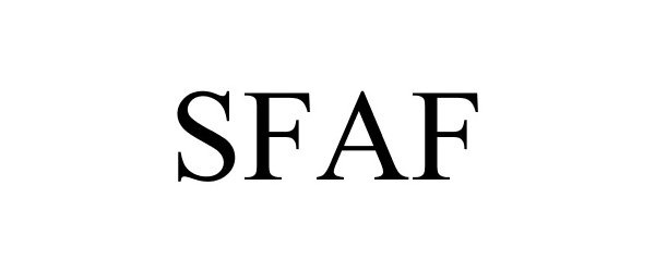 Trademark Logo SFAF