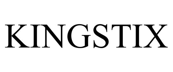 Trademark Logo KINGSTIX