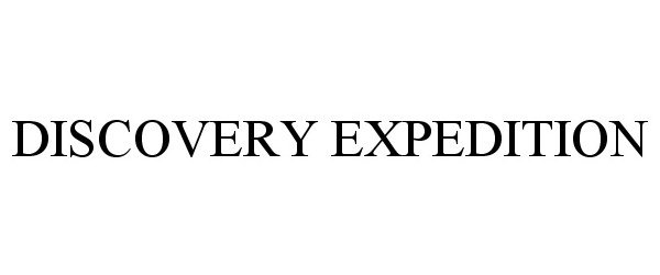 Trademark Logo DISCOVERY EXPEDITION