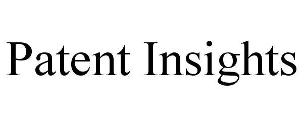  PATENT INSIGHTS