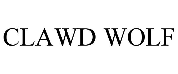  CLAWD WOLF