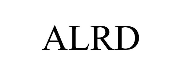 Trademark Logo ALRD